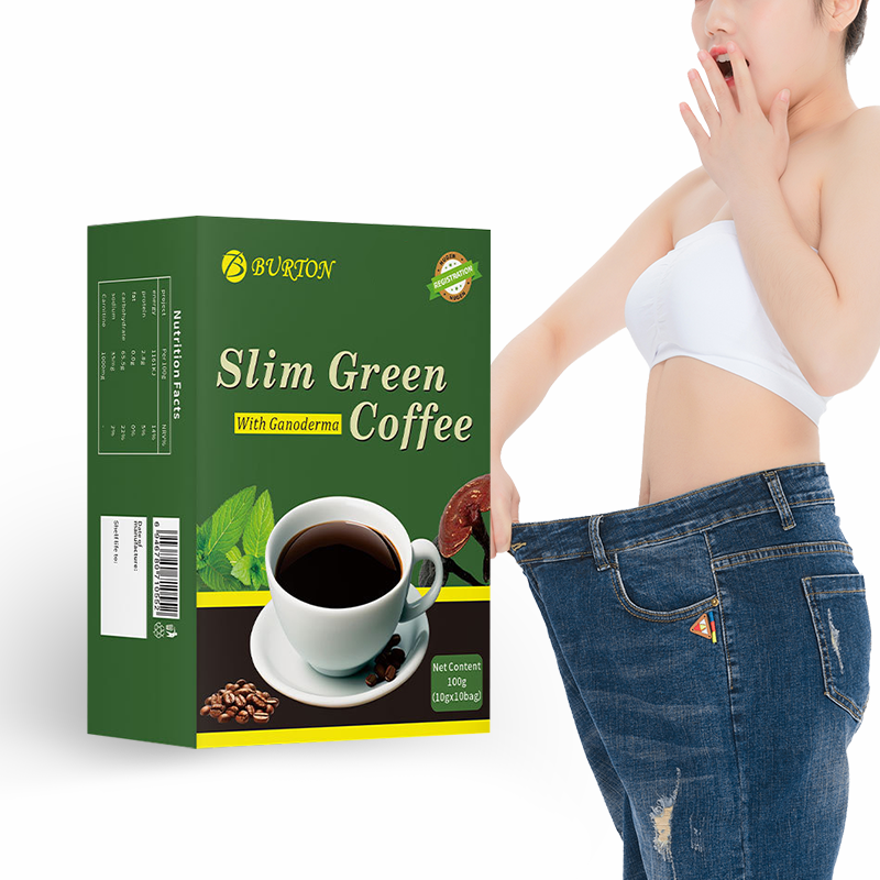 ขายส่งจากโรงงาน ผงกาแฟเขียวลดน้ำหนักเร็วและปลอดภัย ธรรมชาติ สลายไขมัน ดีท็อกซ์ รสช็อกโกแลต กาแฟสำเร็จรูป